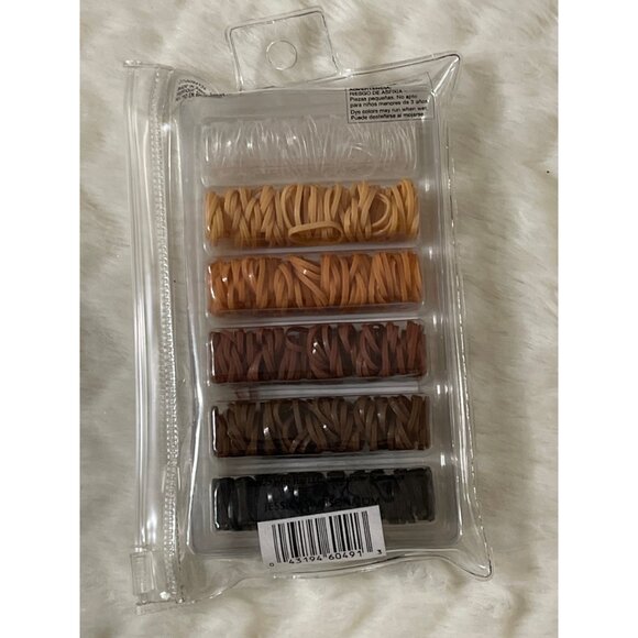 NEW Jessica Simpson Extra Large Tortoise Claw Clip & 450 Pcs Hairbands - Picture 4 of 7